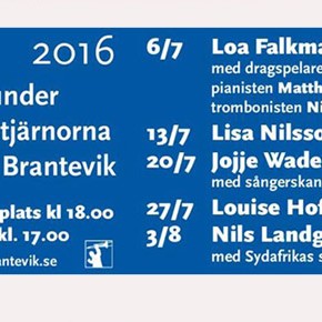 Jazz Under The Stars in Brantevik -  2016 Edition!